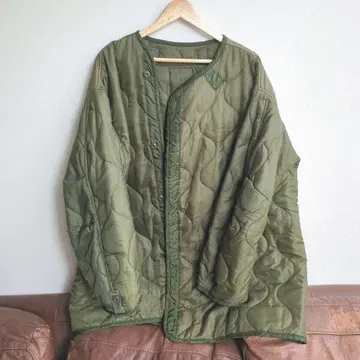 구제 의류 구제 의류 m-65 퀼트 라이너 퀼팅 자켓