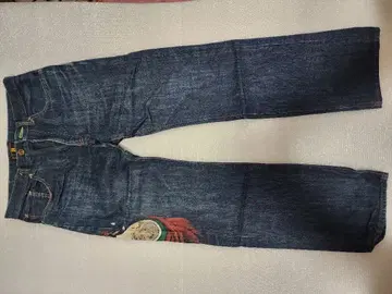 선() 손그림 청바지