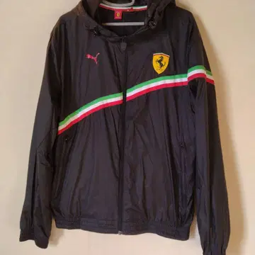 PUMA 페라리 나일론 자켓 블랙