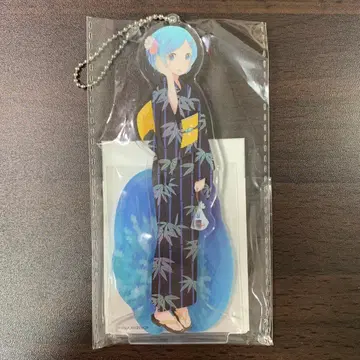 렘 아크릴 스탠드 키링 여름 축제 ver. 유카타 돈키