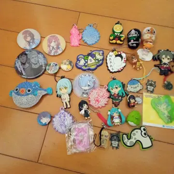 애니메이션 캐릭터 키링 세트