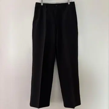 GU 와이드 슬랙스 ( M 사이즈 / 블랙 ) 2개 세트