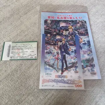 처음 배우는 쉬운 피겨 스케이팅 메달리스트 팜플렛 티켓