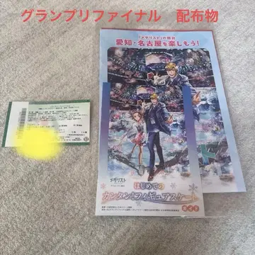 처음 배우는 쉬운 피겨 스케이팅 메달리스트 팜플렛 티켓