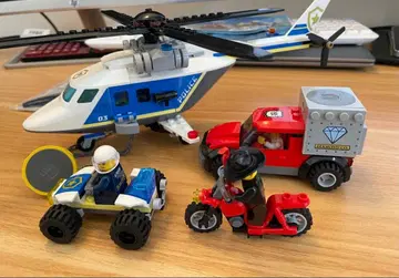 LEGO 경찰 테마 블록 세트