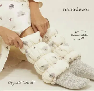 나나데코르 오가닉 코튼 앤티크 포피 레그 워머