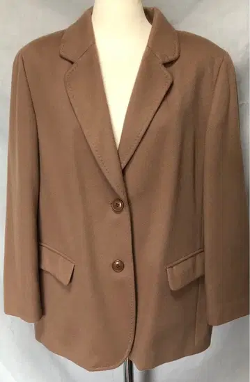 캐시미어 100% 자켓 카멜