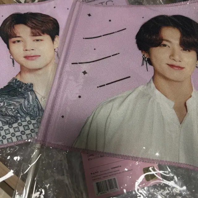 BTS 지민 정국 태형 이미지 플래그 판매