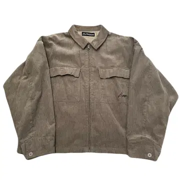 Kappa 카키 코듀로이 자켓 팬츠 세트