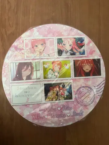 레어! 5등분의 신부 무릎 위 쿠션 포함 테이블