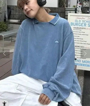 [ 프랭클린 클라이밍 ] 맨투맨 블루