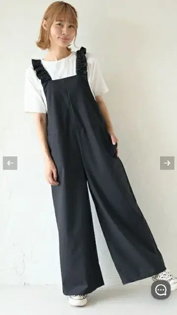 모리노각코 성숙/러블리 프릴 살로펫 팬츠 (블랙)