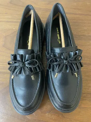 m pepit 시마무라 x 아오키 미사코 프릴 로퍼