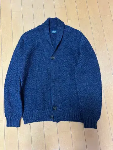 Drumohr 이탈리아제 네이비 니트 가디건