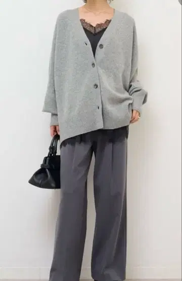 저널 스탠다드 리룸 해밀턴 울 V넥 가디건