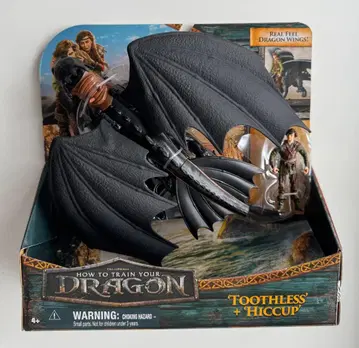 드래곤 길들이기 실사 영화판 피규어 투슬리스 나이트 퓨리 & 히컵