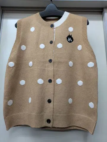 겨울 상품 SUNLAMAIL 오샤레 귀여운 디자인 니트 베스트