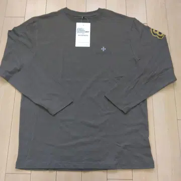 염염노소방대 x WORKMAN 콜라보 긴팔 T셔츠 L 그린 카키색