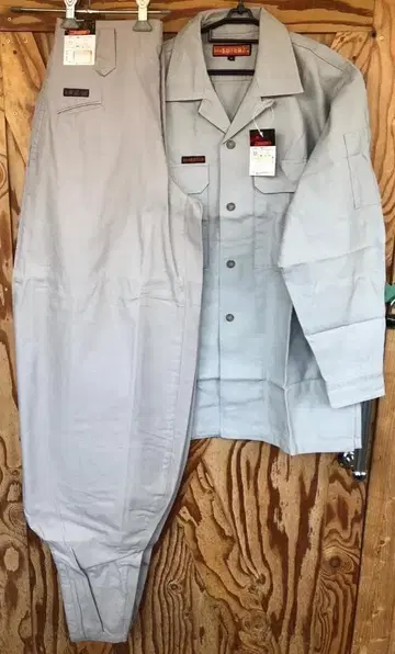 관동토비 면 100% 자수 오픈 M 초초 롱 73cm 그레이