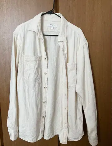 BANANA REPUBLIC 크림색 L 사이즈 셔츠