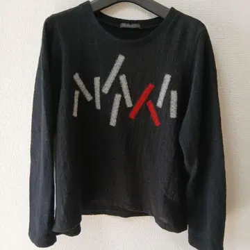 CRESCENT DUO 블랙 긴팔 니트