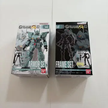[ 미개봉 ] G프레임 FA03 짐 커스텀 아머 세트 & 프레임 세트