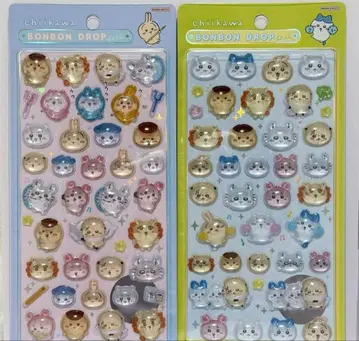 치이카와 (먼작귀) 폼폼 드롭 씰 2세트