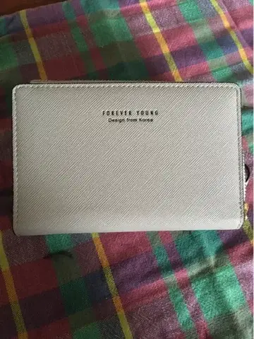 장지갑 라이트 그레이