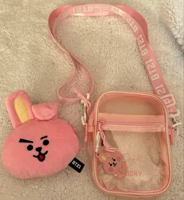 BT21 쿠키 패스 케이스 클리어백