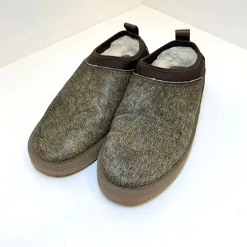 새상품급 스이콕 송치 퍼풍 슬립온 그레이 24cm