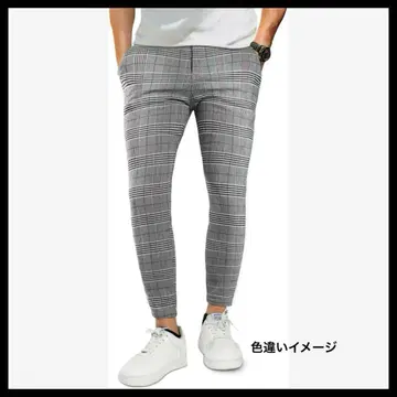 [GINGTTO] 남성용 치노 팬츠 초 스트레치 슬림핏 스키니 바지