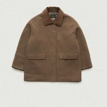 The Barnnet 코듀로이 헤링본 숏 코트 자켓