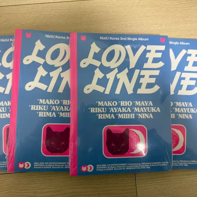 니쥬 러브라인 미개봉 앨범