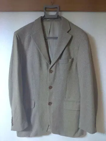 GANT 베이지 테일러드 자켓 3버튼