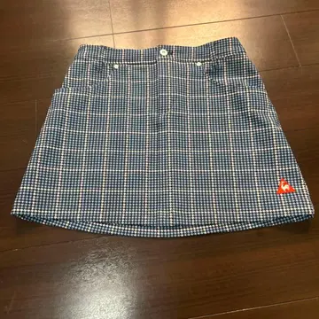 여성용 골프 스커트 체크 무늬