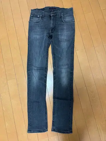 nudie Jeans 다크 그레이 데님 W29 L32
