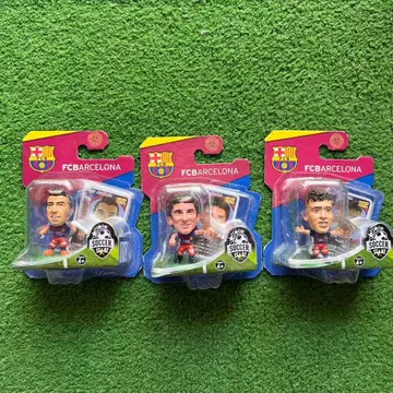 사커 스타즈 피규어 메시 수아레즈 네이마르 3체 세트
