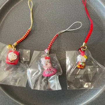 헬로키티 스트랩 세트