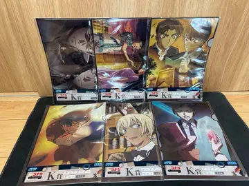 세가 럭키 쿠지 명탐정 코난 메모리얼 컷 FILE.3 K상 전 6종