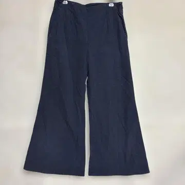 SPICK&SPAN 다크 네이비 와이드 팬츠 하이웨스트 36