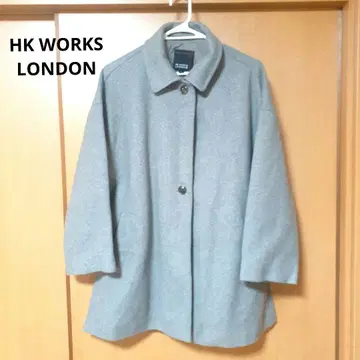 HK WORKSLondon 그레이 코트 슬릿 M