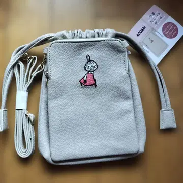 미사용 무민 복조리 스마트 파우치 빨간색 원피스 리틀 미이