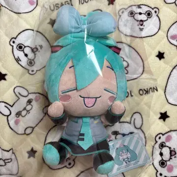 하츠네 미쿠 x 시나모롤 M 봉제 인형 하츠네 미쿠