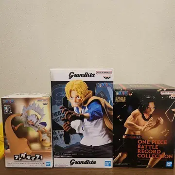 원피스 피규어 3개 세트 루피 사보 에이스 묶음 판매