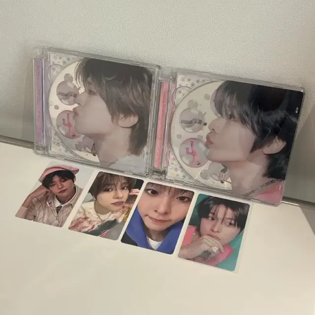 팝팝 개봉앨범 리쿠 시온 일괄