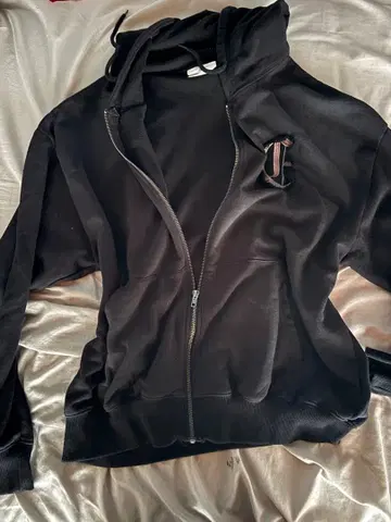 블랙 후드티 y2k