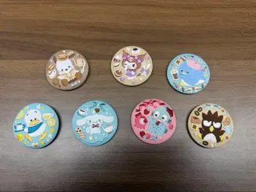 산리오 캐릭터즈 자수 캔뱃지 묶음 판매