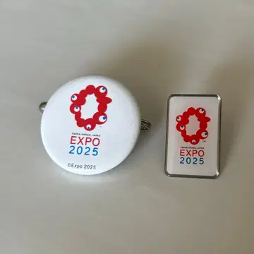 오사카 만박 EXPO 2025 핀 배지 미야쿠미야쿠
