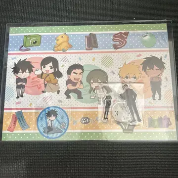 선배가 짜증나는 후배 이야기 아크릴 스탠드 런천 매트 스티커 세트