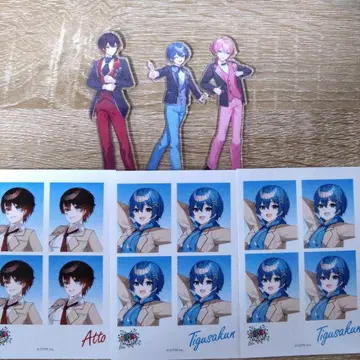 AMPTAK x COLORS 앗토 치구사 케챠 아크릴 디오라마 브로마이드